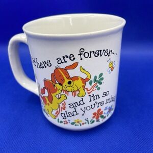 Brothers are forever..and I'm so glad you're mine!  Mug 70s Vintage Nostalgic